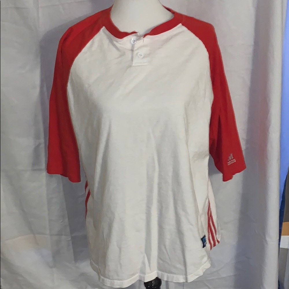 Adidas Men’s Baseball Style shirt - Size Medium